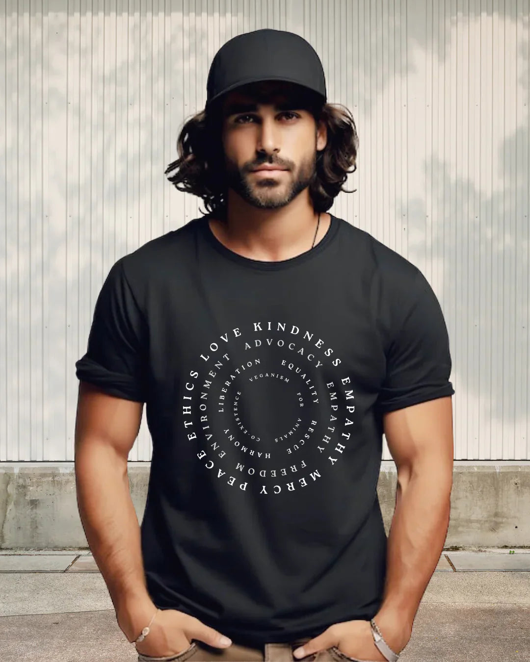 T-Shirt | Veganism Hologram