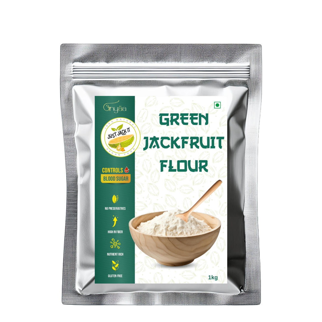 Just Jack It Green Jackfruit Flour | Gluten Free | 100% Plant Based 1kg Pack