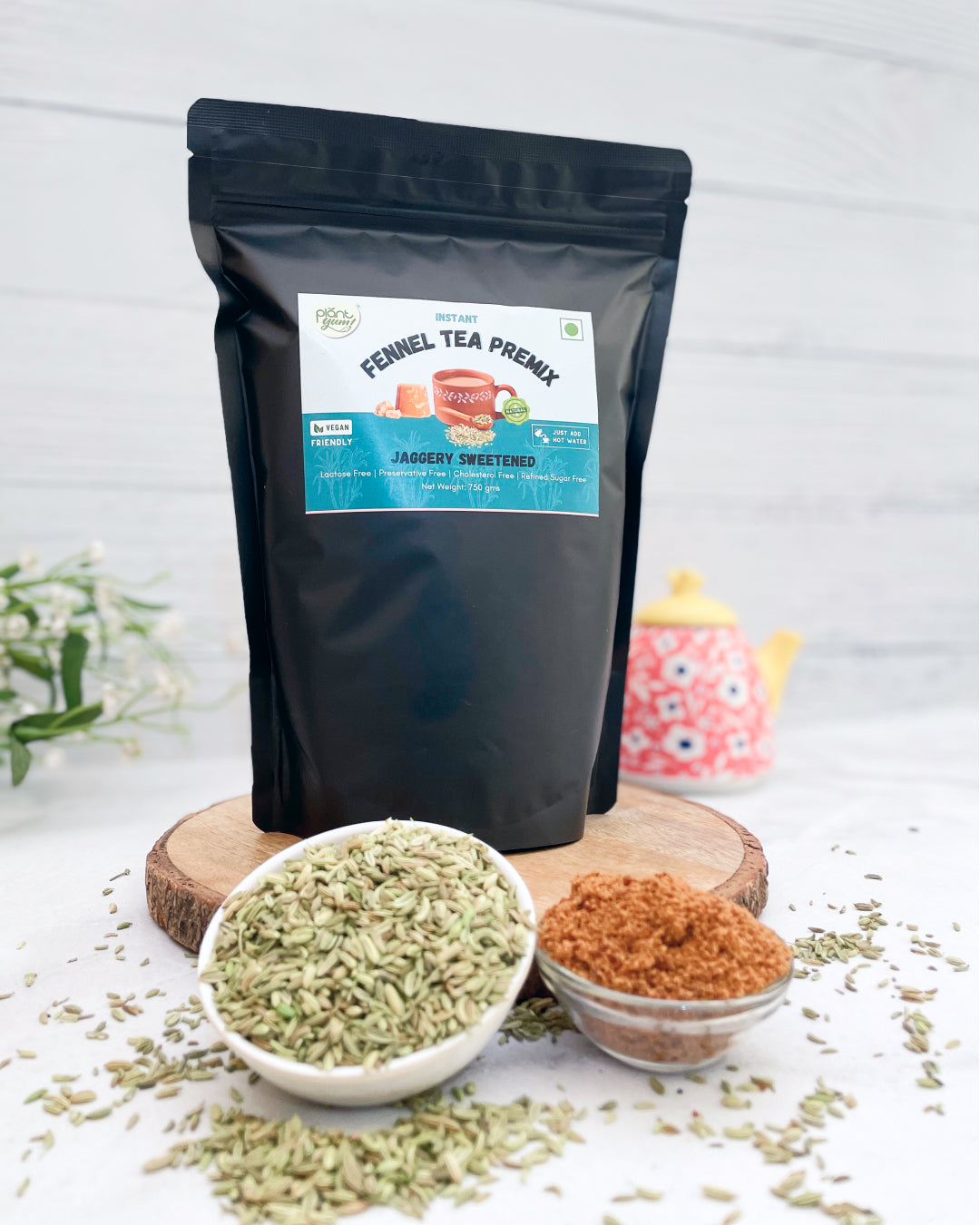 Jaggery Tea Premix - Fennel (Saunf) - Super Saver - 750g