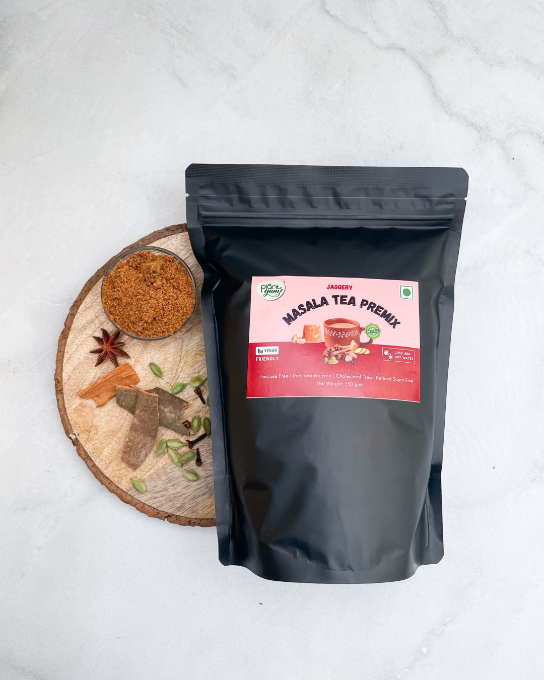 Jaggery Tea Premix - Masala - Authentic Indian Chai Super Saver Pack - 750gm