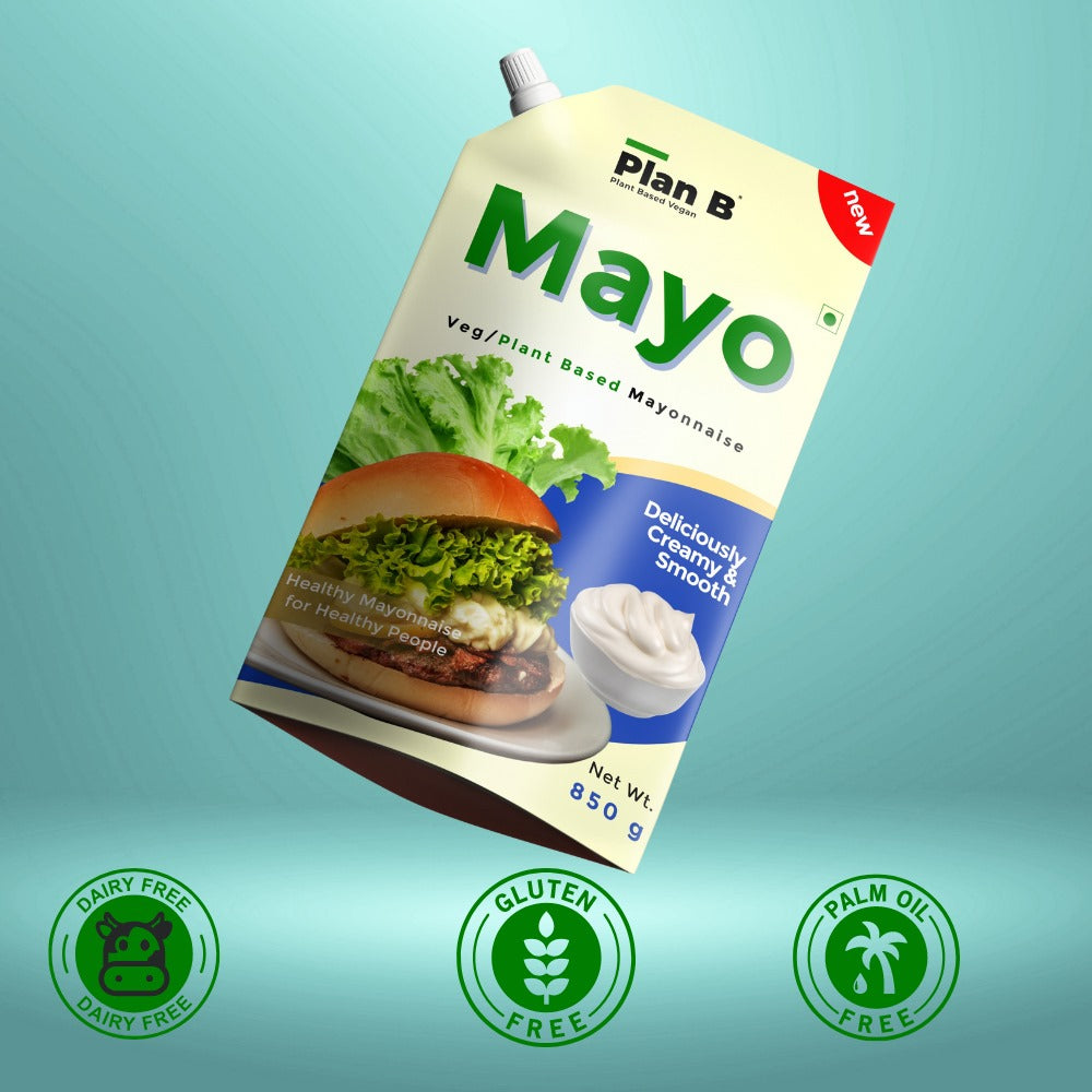 Plan B Mayonnaise 850g (Dairy Free, Extra Creamy & Delicious)