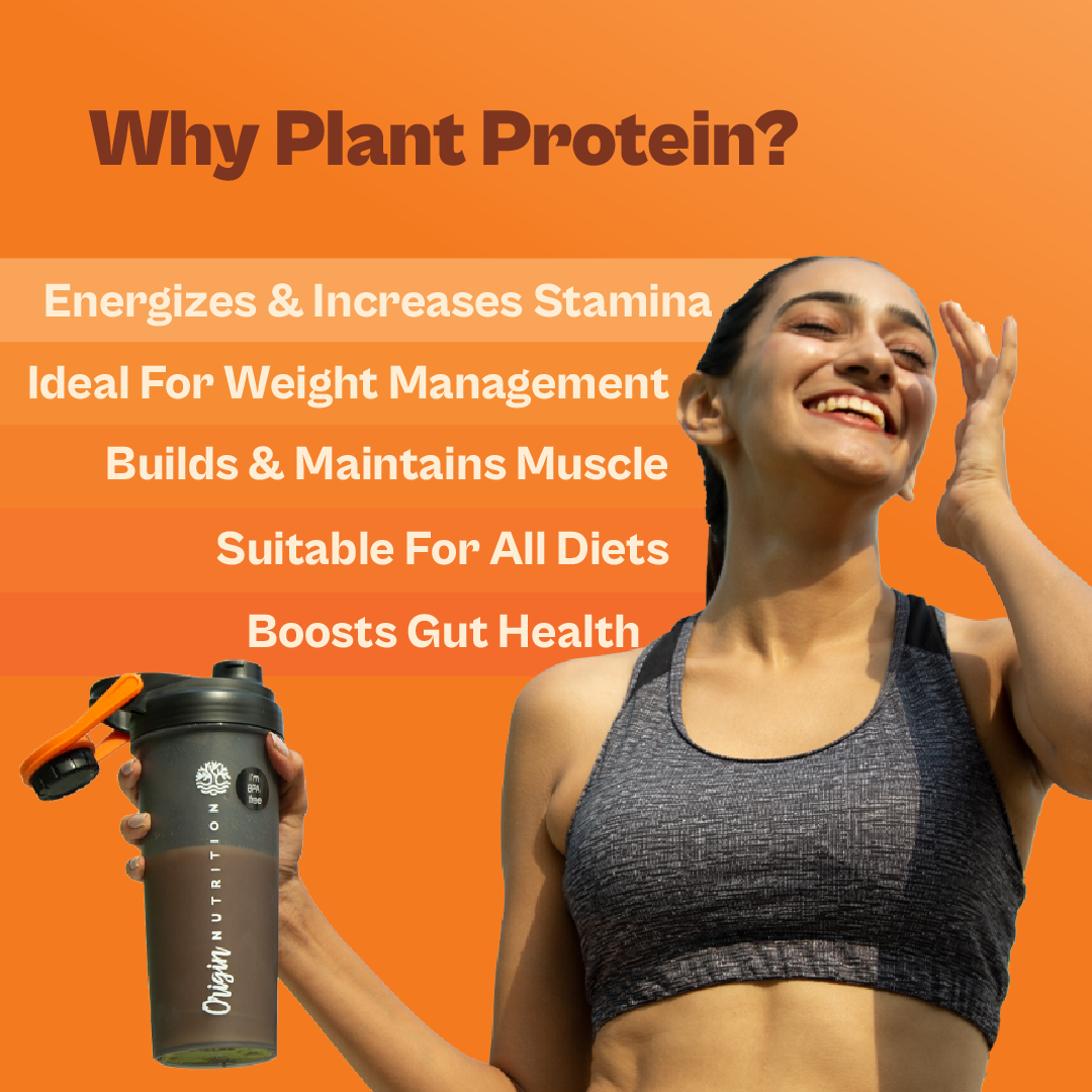 Origin Nutrition Daily Plant Protein Chocolate Flavour , 816g