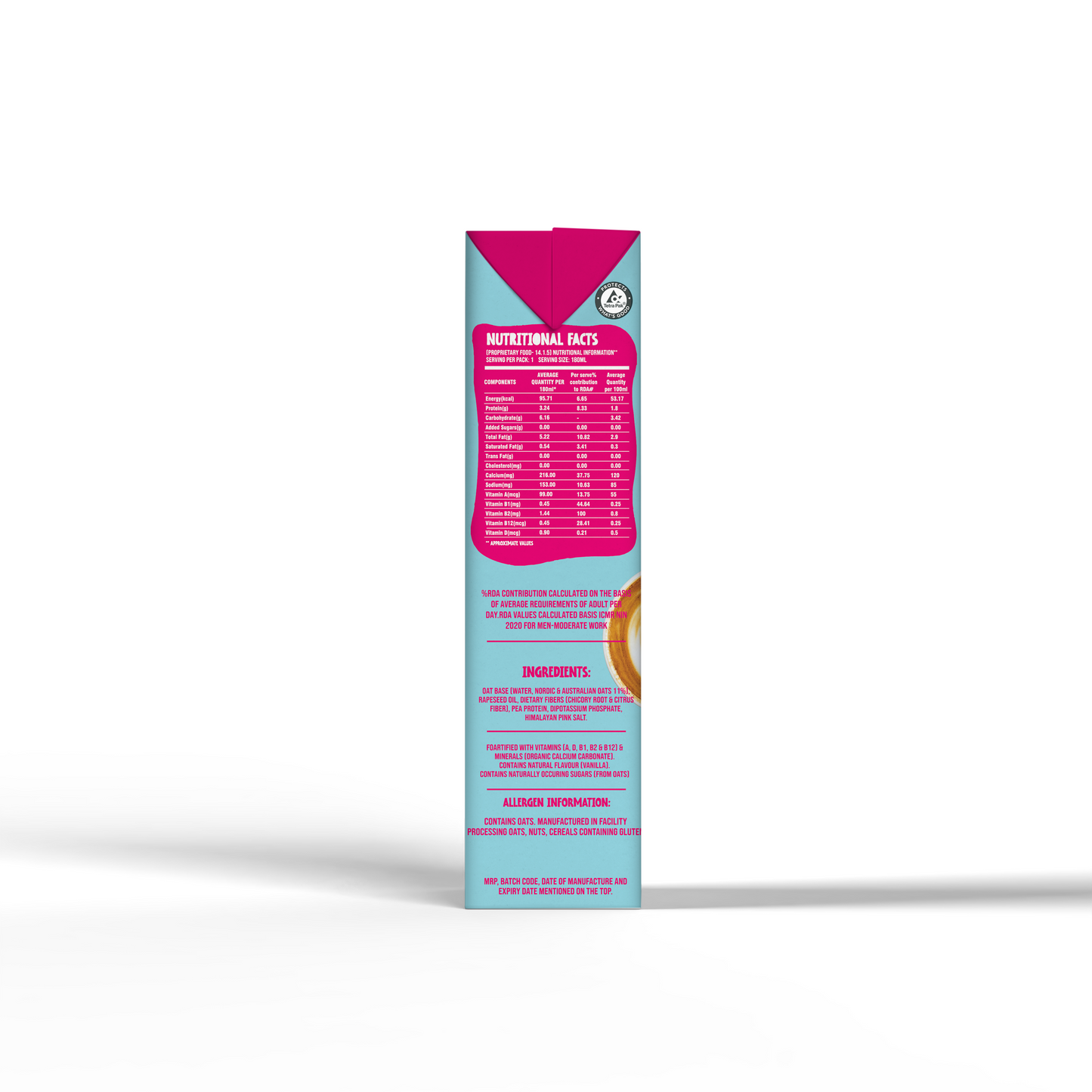 Vegan Drink Company Oat Milk Barista Edition