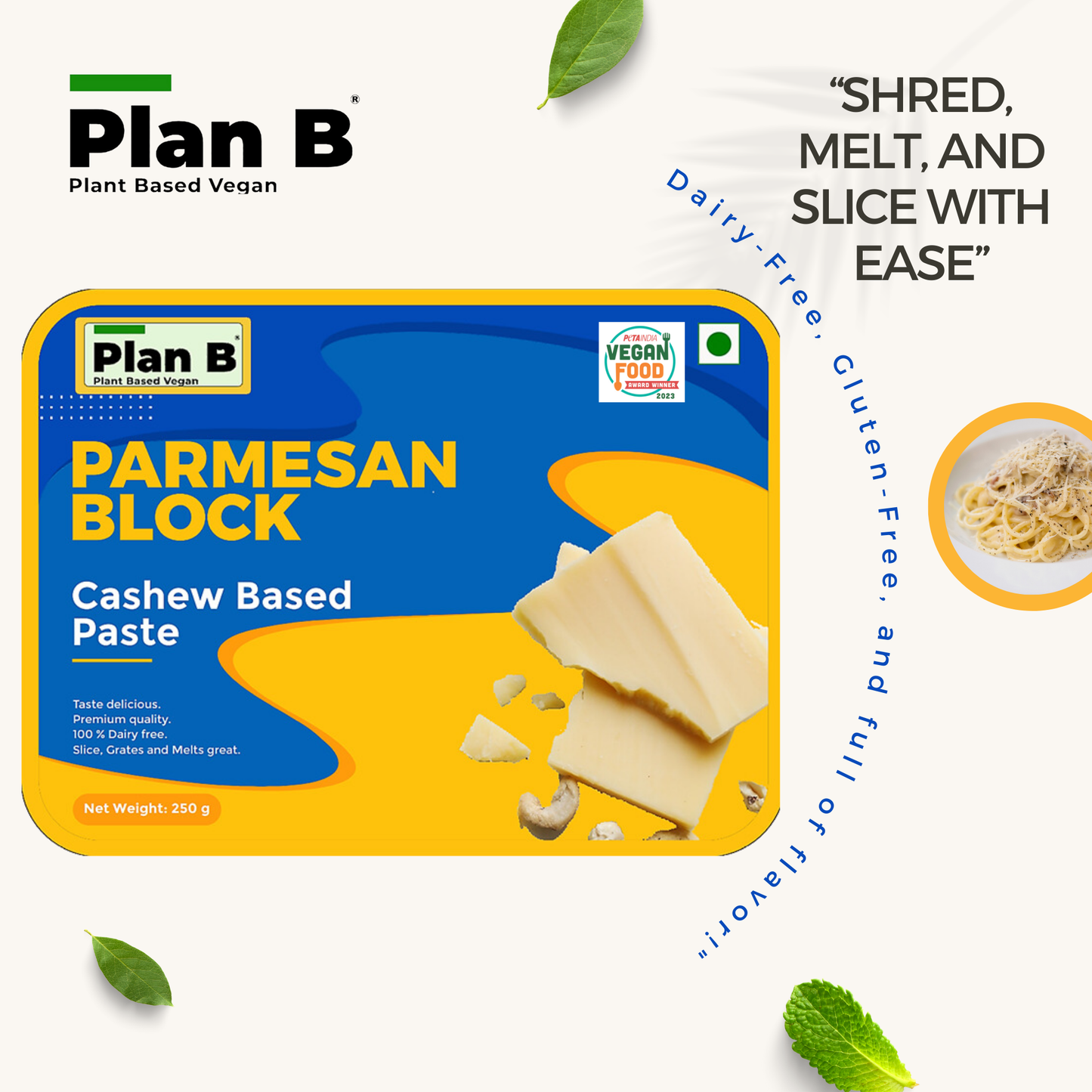 Plan B Parmesan Block 250 g