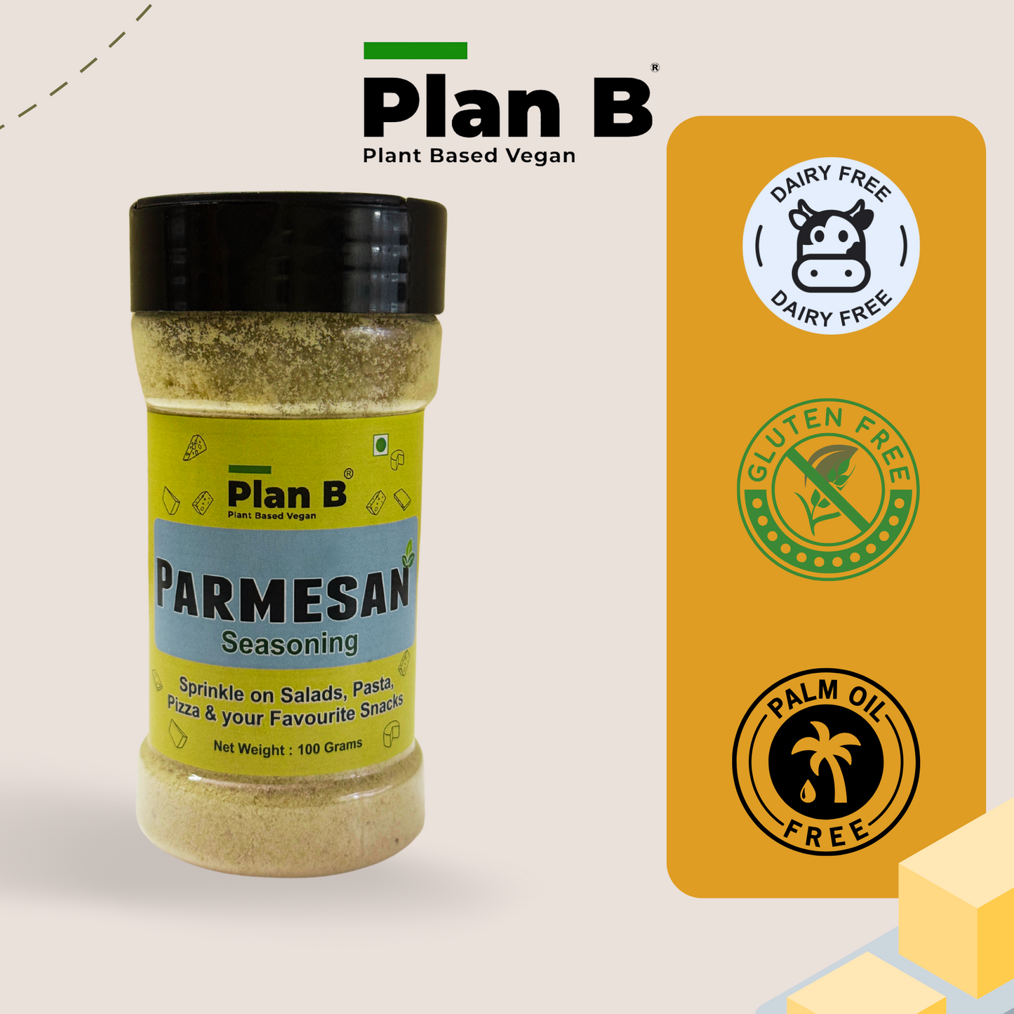 Plan B Parmesan Seasoning 100 g