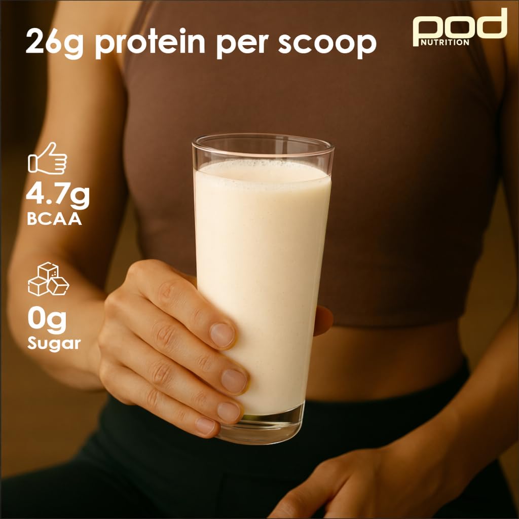 Pea Protein Isolate Powder | Vegan Plant Protein, No Added Sugar, Dairy Free| Clean & Easy to Digest with Essential Amino Acids (500 Grams, Raw Unflavoured)