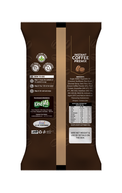 Plant Yum Instant Coffee Premix (18g/Sachet)