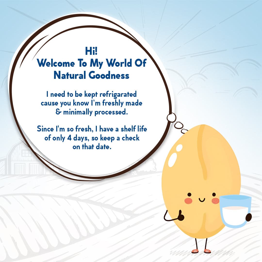 Made From Plants Banana Oat Shake 500mL (Fresh-- 4 day shelf life) - Bengaluru Only