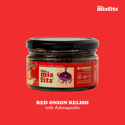 The Misfits Red Onion Relish with Ashwagandha