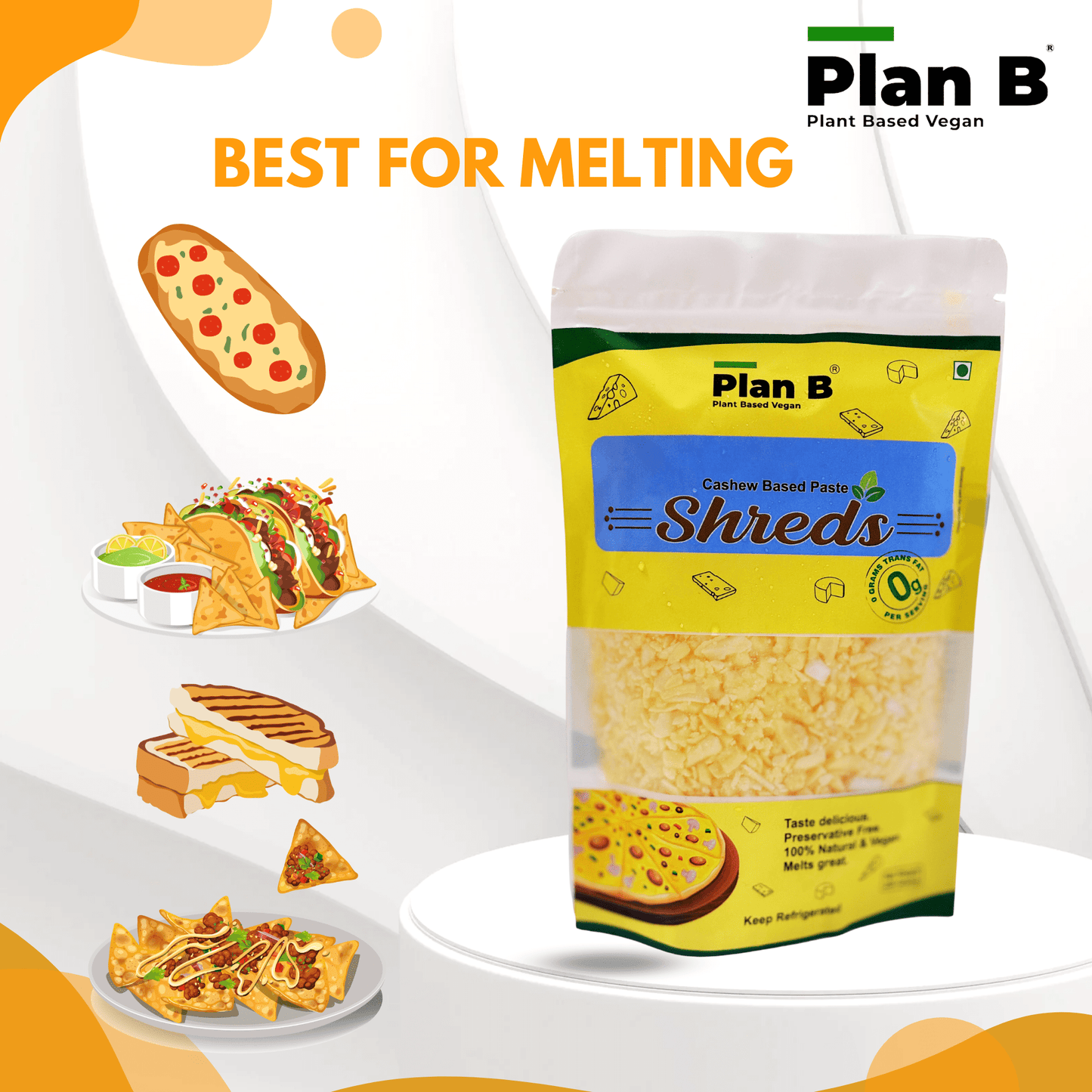 Plan B Cheezy Shreds 200 g