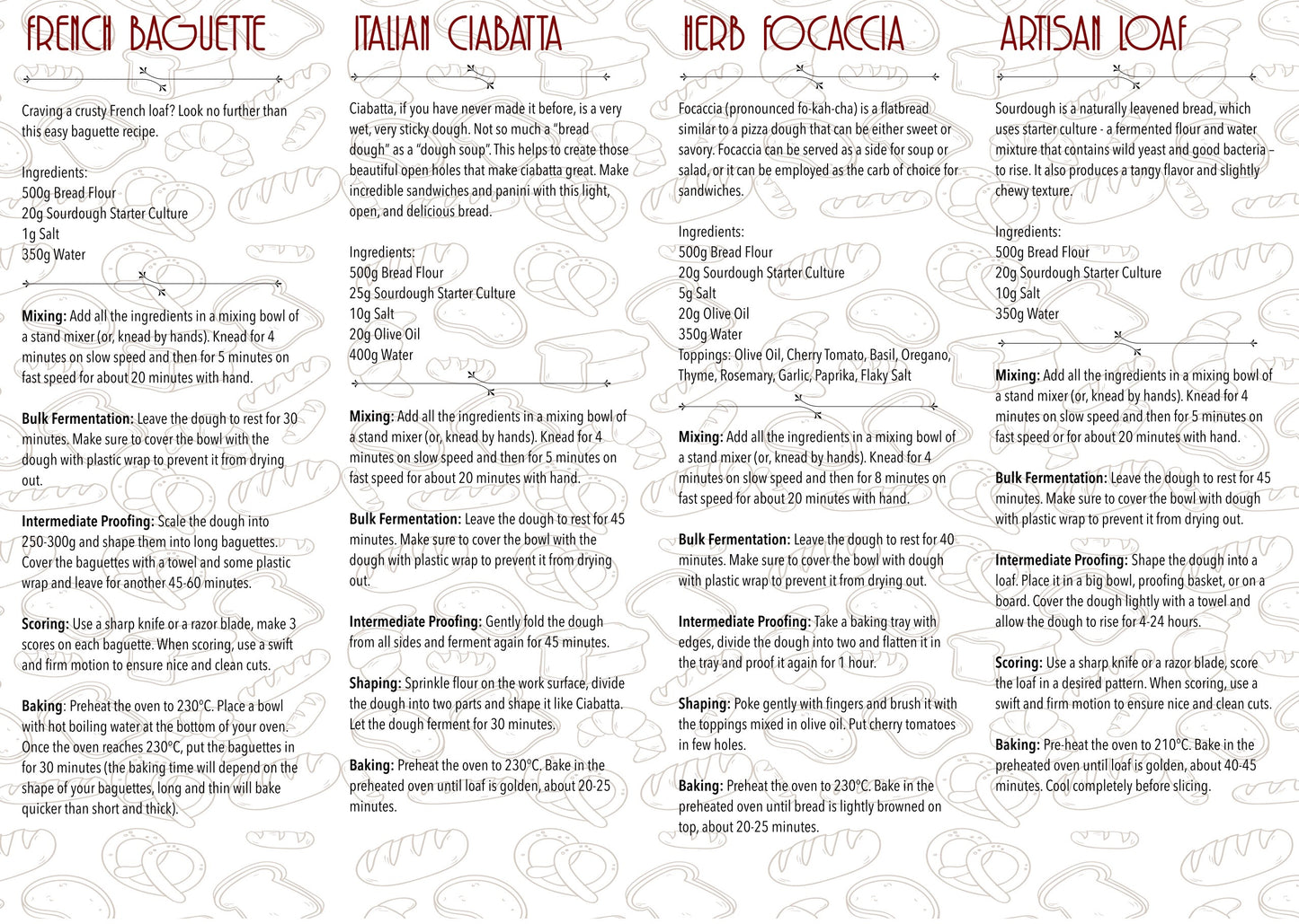 Alla’s Posh Flavors Sourdough Starter | Active Instant Culture for Homemade Artisan Bread, Baguette, Ciabatta, Focaccia, Pizza Crust & More | Direct Use with Step-by-Step Recipes | Support Included | Commercial Yeast Replacement (5 x 10 g Sachets)