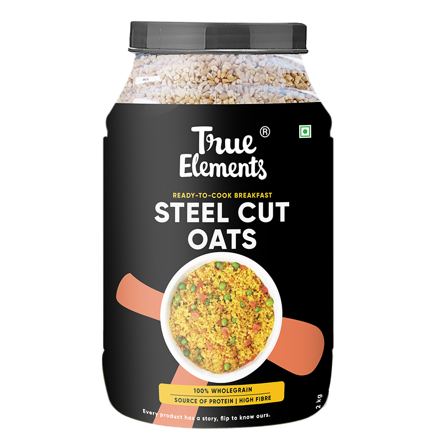 True Elements Steel Cut Oats Gluten Free | Oats | Breakfast Oats