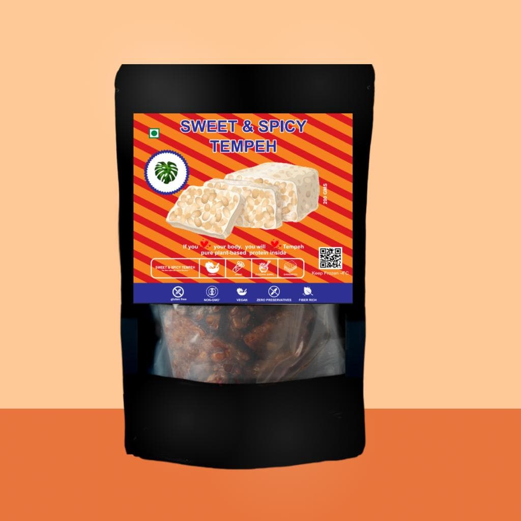 Tempeh Chennai Sweet and Spicy Tempeh 200g