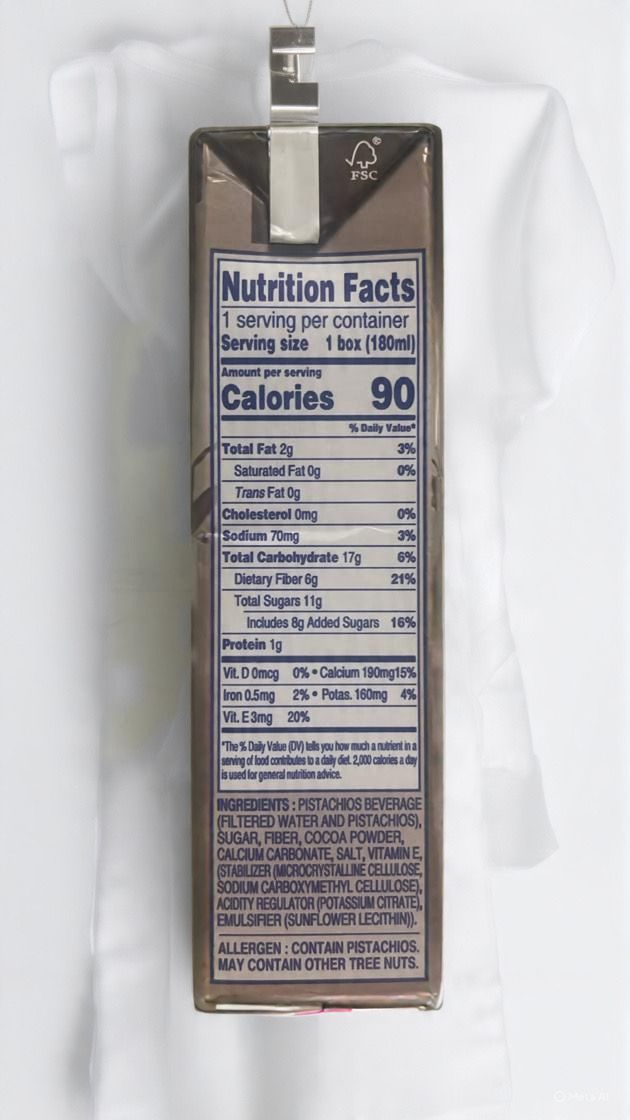 Sunkist Real Pistachio Chocolate Beverage 180ml