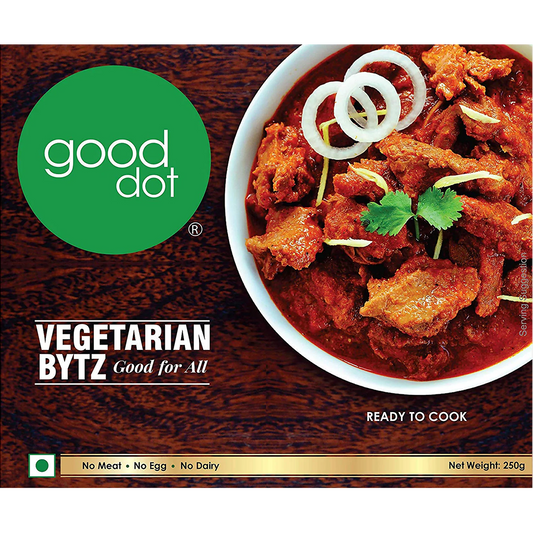 Good dot Vegetarian BYTZ, Plant-Based Mutton, 250gm
