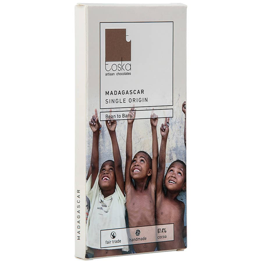 Toska - Madagascar - Single Origin Dark Chocolate - 70gm - plant based Dukan