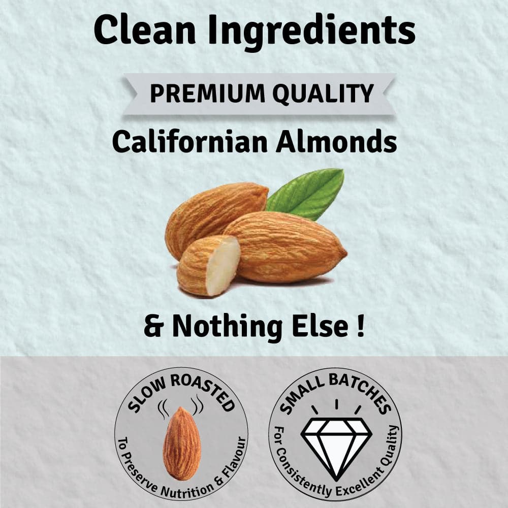 Jus Amazin Creamy Almond Butter - Unsweetened (1kg)