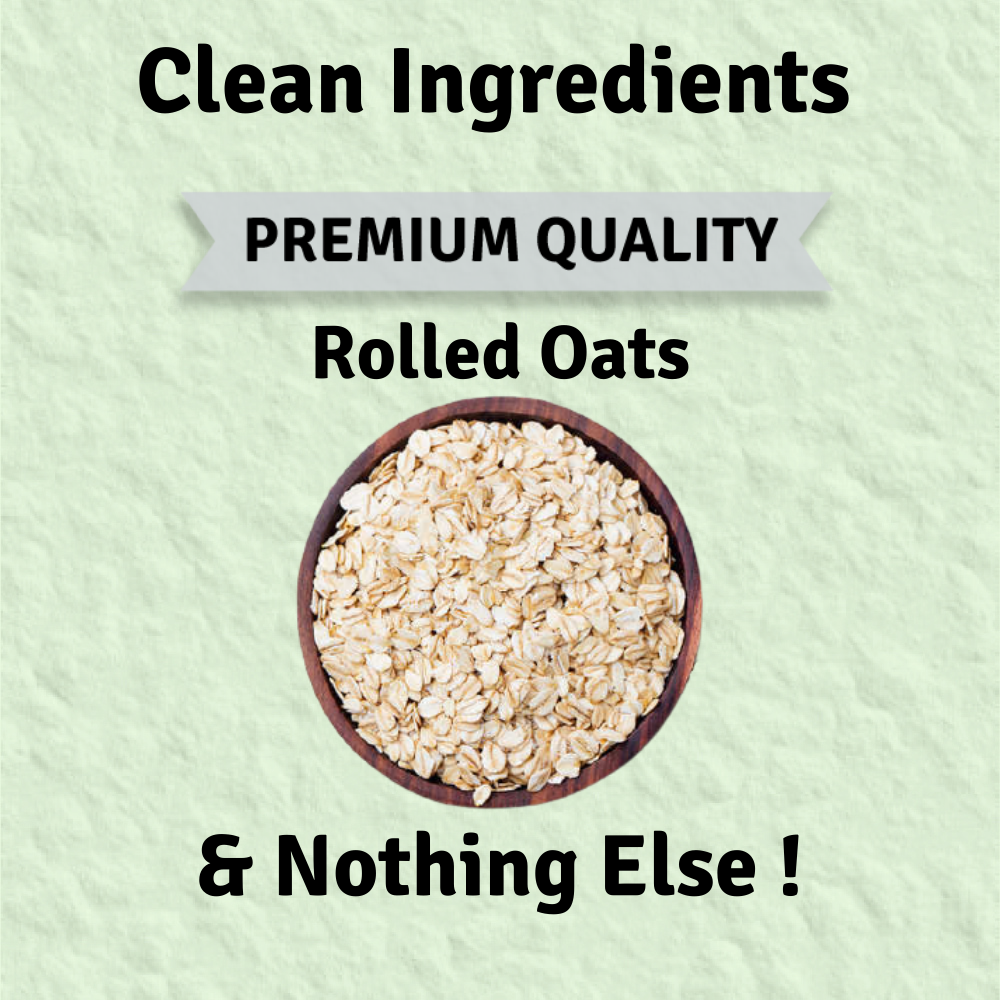 Jus Amazin Rolled Oats (1kg)