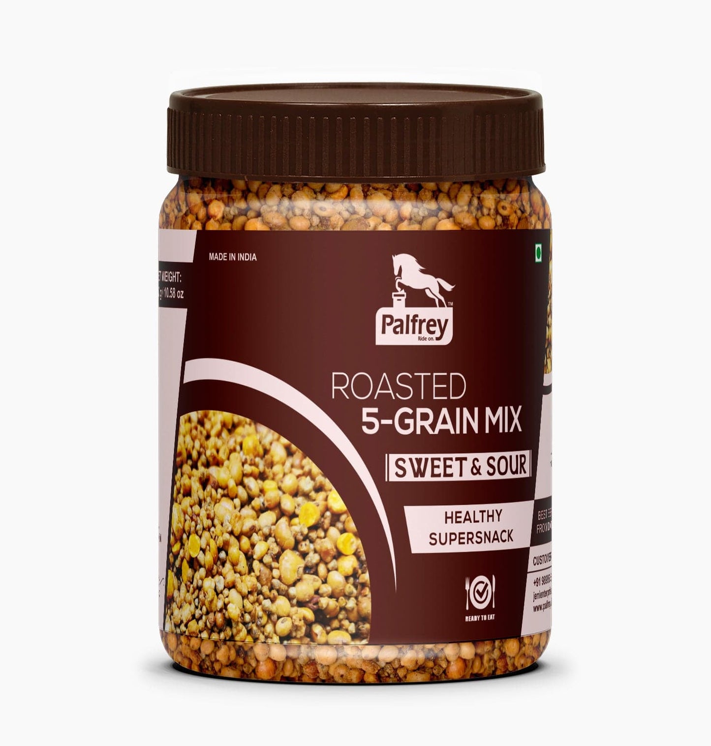 Palfrey Roasted 5-Grain Multigrain Mix Super snacks 300g (Sweet & Sour)