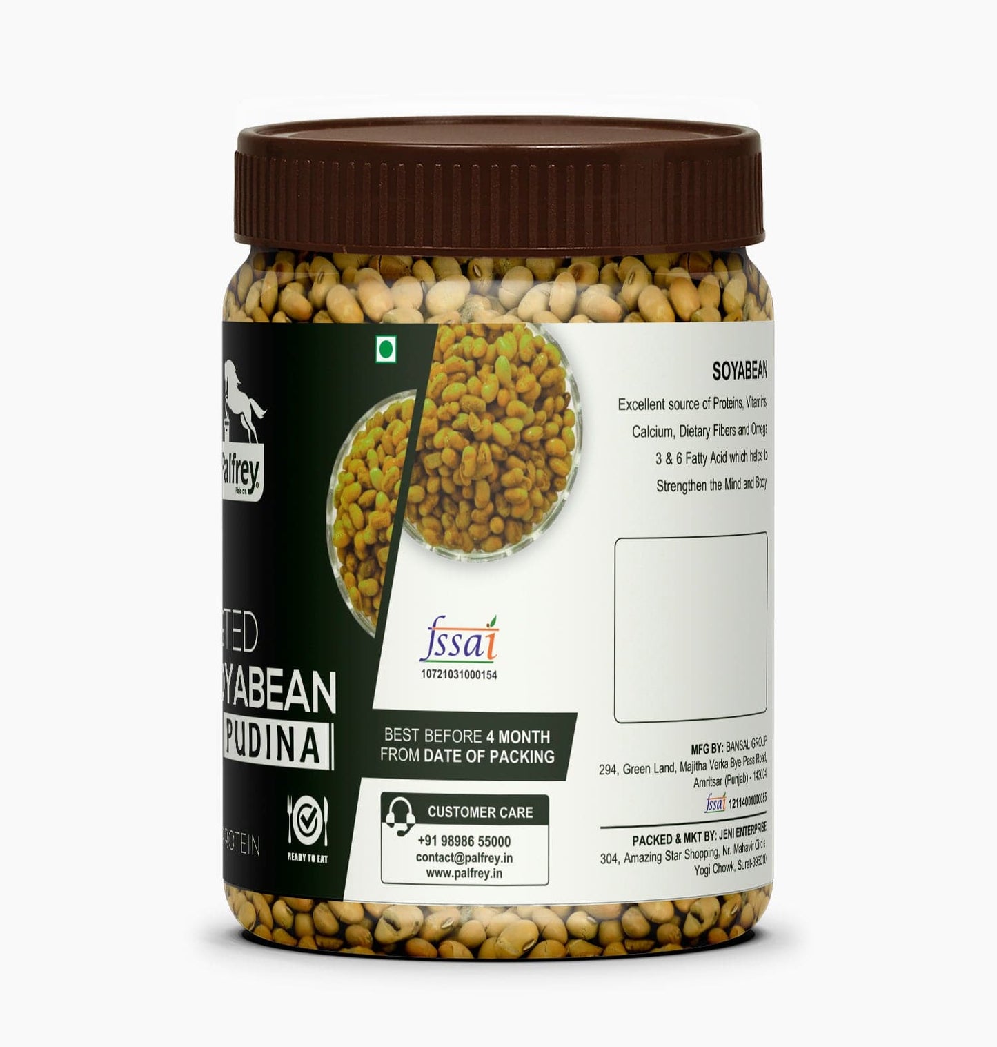 Palfrey Roasted Soyabean- Pudina 300g