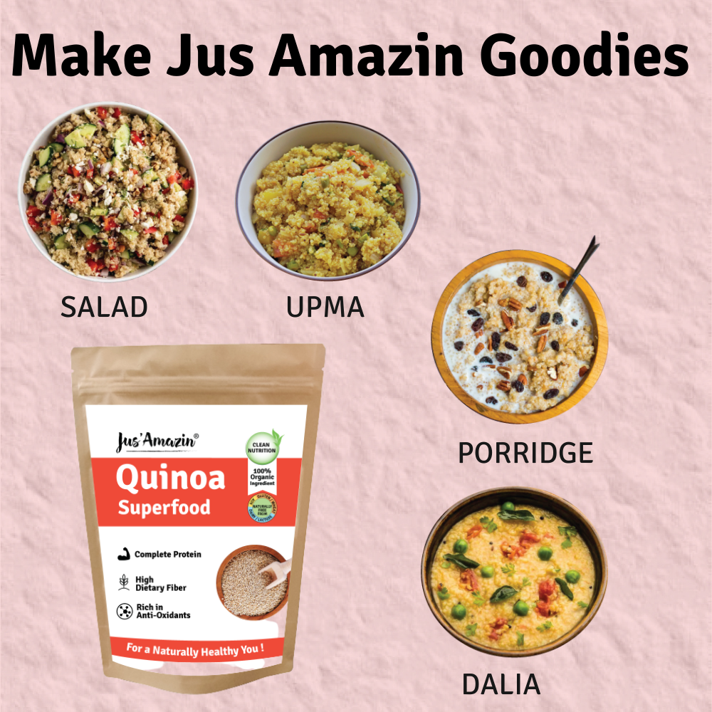 Jus Amazin Organic Quinoa (1kg)