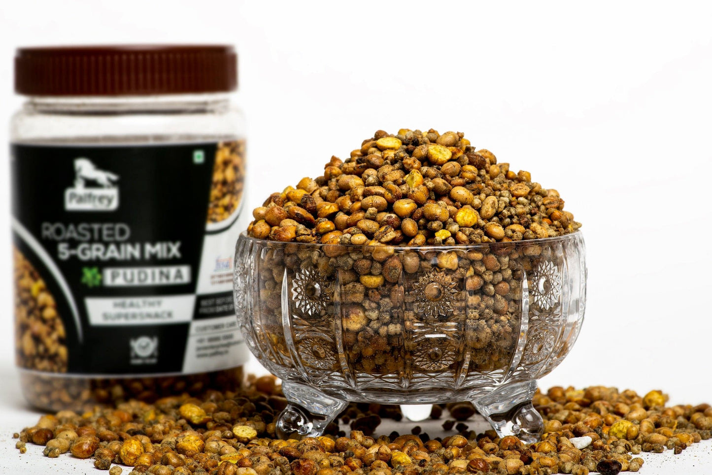 Palfrey Roasted 5-Grain Mix Supersnacks 300g (Pudina)