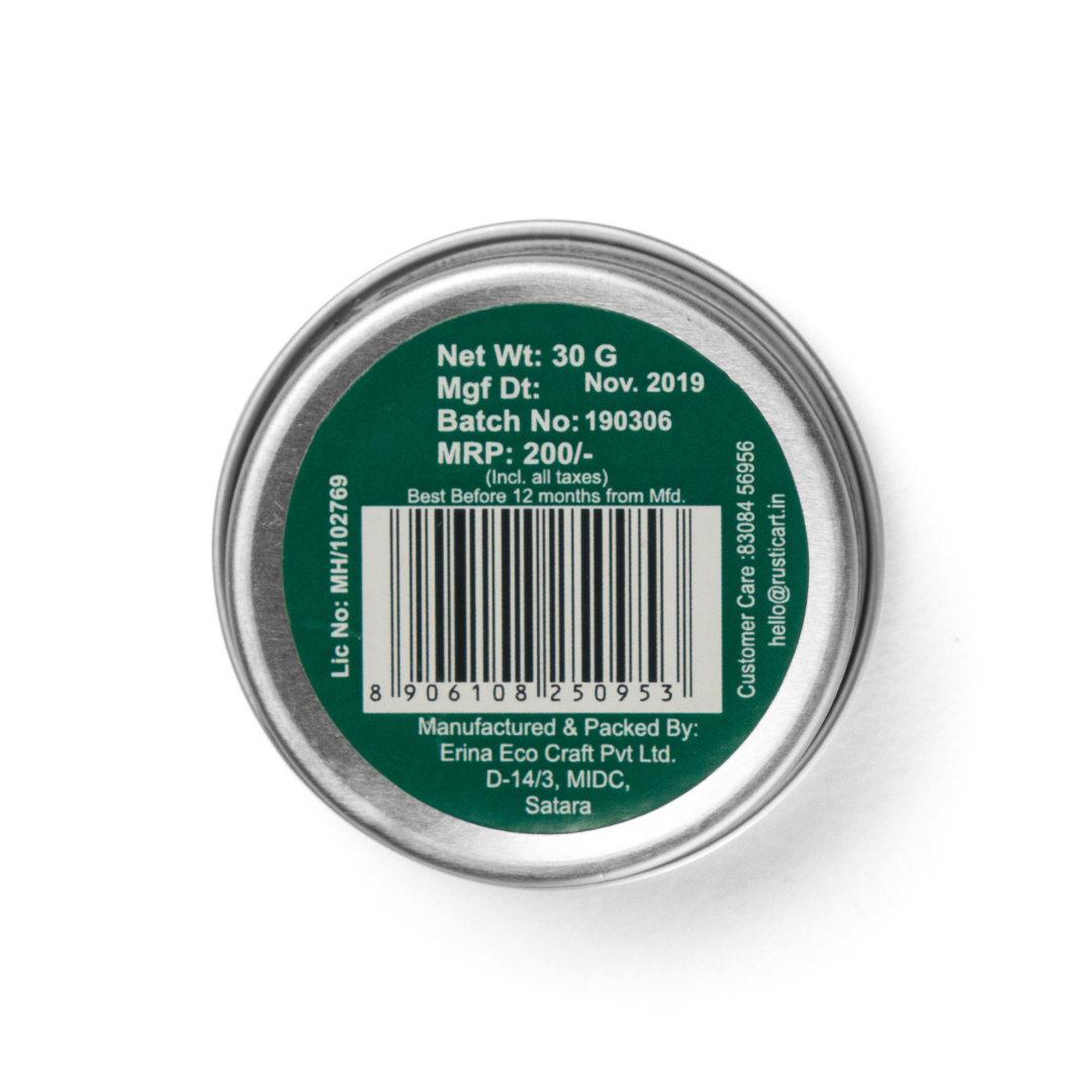 Citrus Mint Foot Care Cream (30gm) | Organic, Vegan