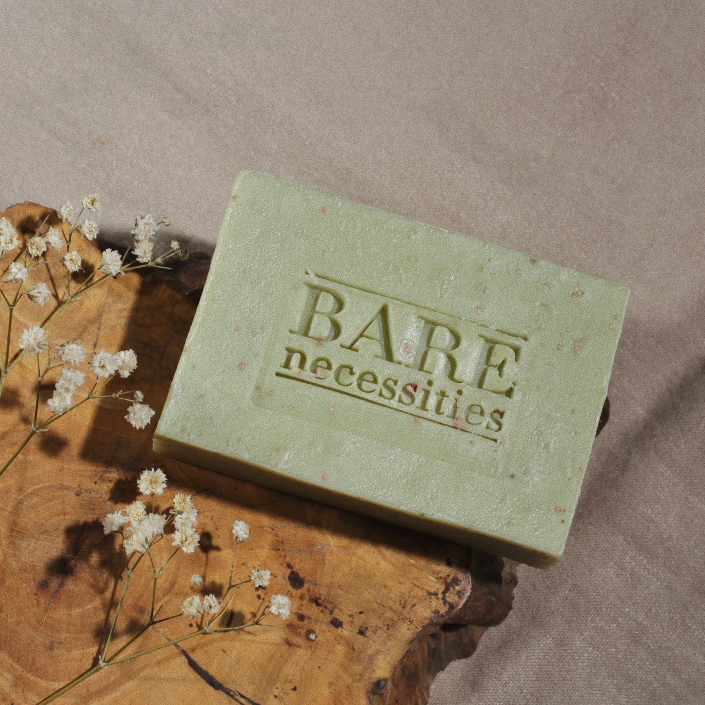 Bare Necessities (Pack of 4) Soothe Operator - Rose & Green Clay Spa Bar 100g