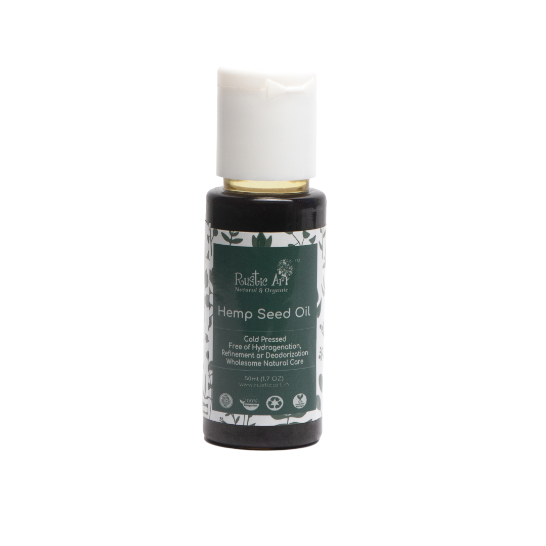 Organic Hemp Seed Oil (50ml) | Organic, Vegan