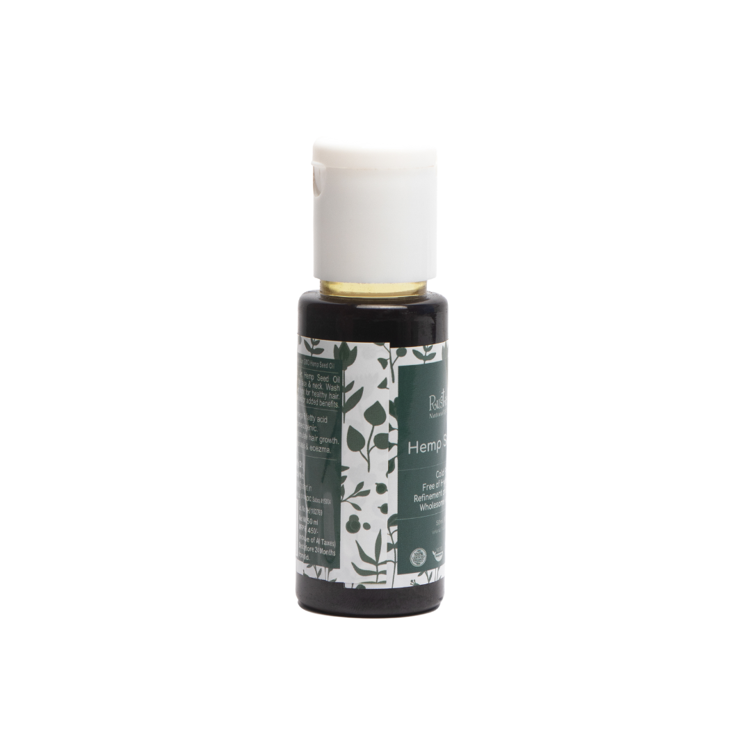 Organic Hemp Seed Oil (50ml) | Organic, Vegan