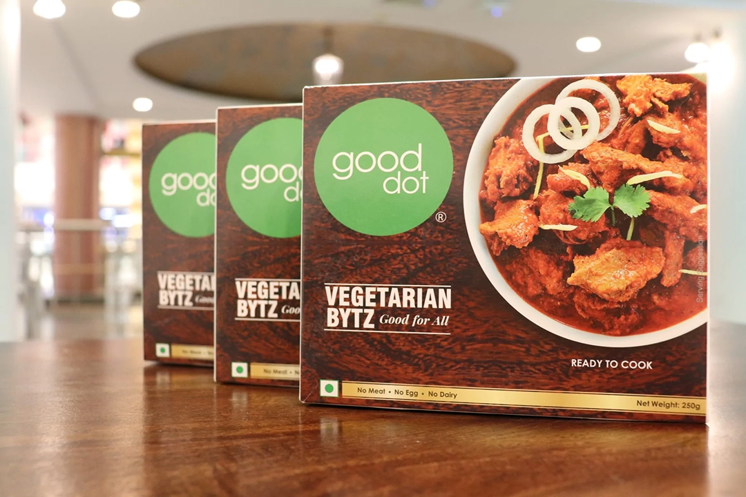 Good dot Vegetarian BYTZ, Plant-Based Mutton, 250gm