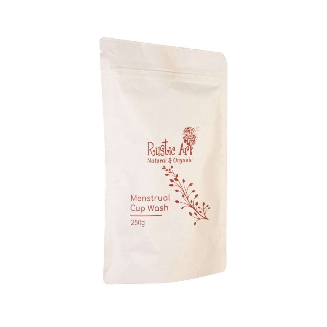 Natural Menstrual Cup Wash Powder (250gm) | Organic, Vegan