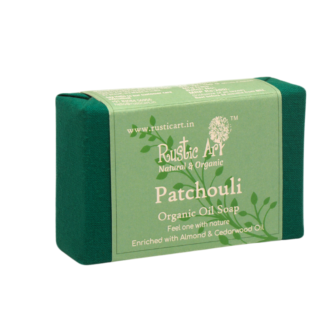 Patchouli Soap (100gm) | Organic, Vegan