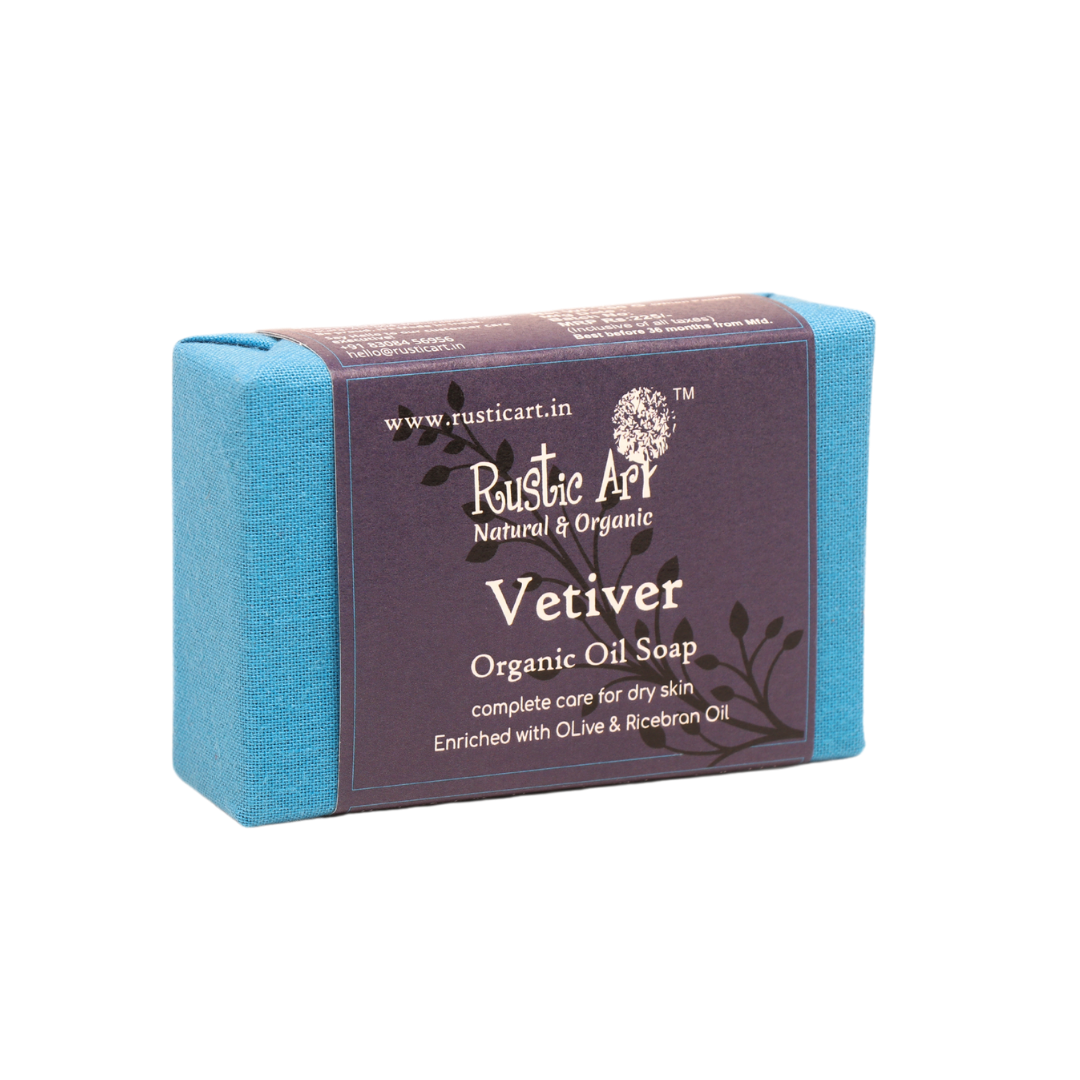 Vetiver Soap (100gm) | Organic, Vegan