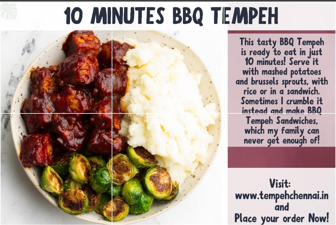 Tempeh Chennai Soybean Tempeh CHIA Tempeh 200g Online India