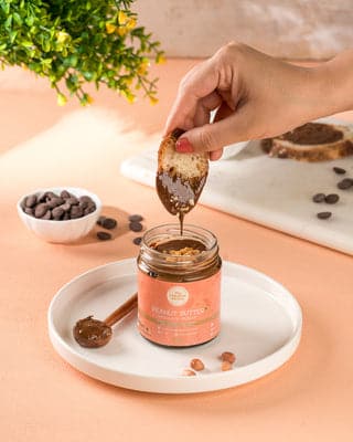 The Cinnamon Kitchen Sprouted Peanut Butter Crunchy 200g