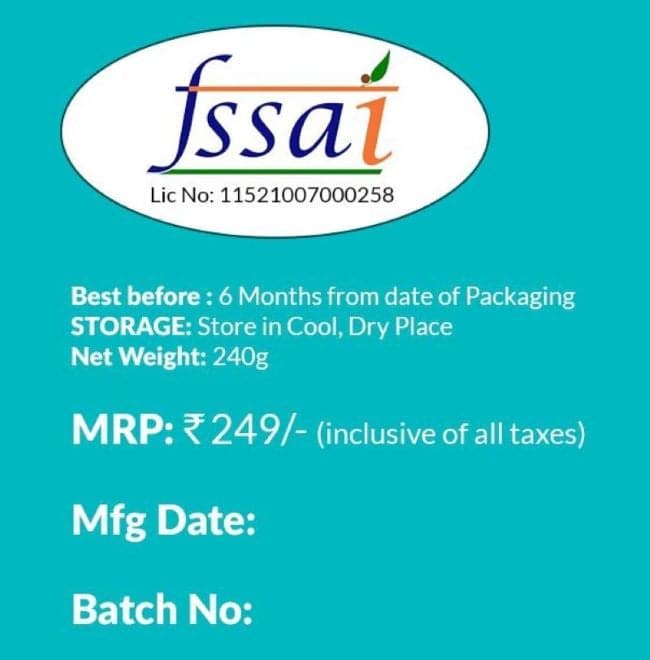 Plattered Dairy-Free Brownie Mix 240g (Plant Based)