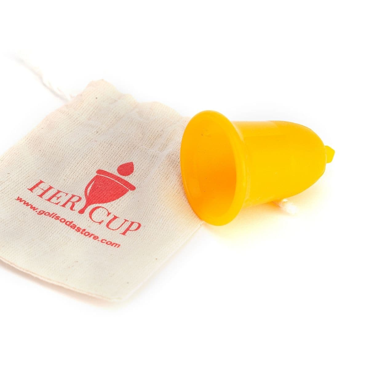 Goli Soda Her Cup Reusable Menstrual Cup for Women - Regular Size