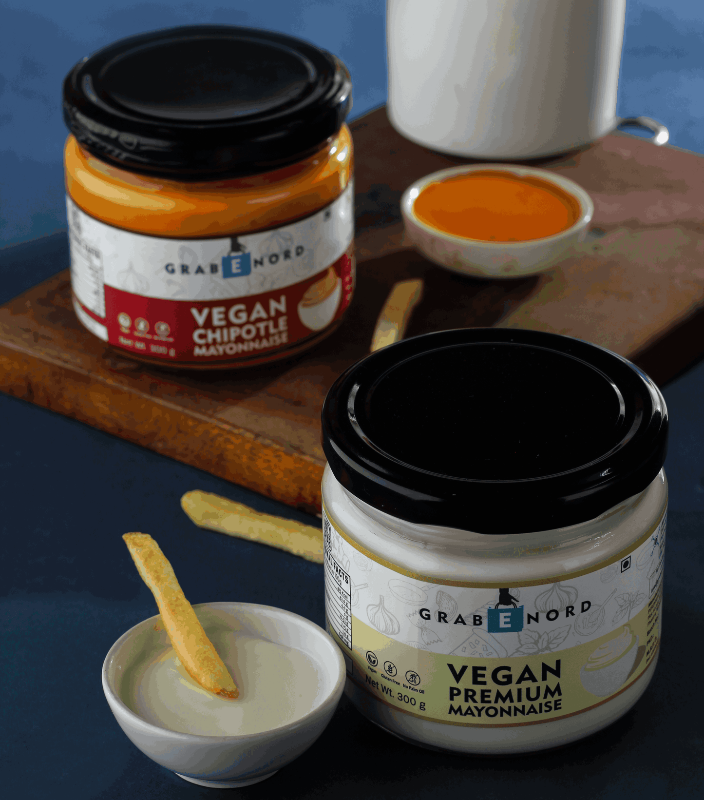 Grabenord Chipotle Mayonnaise - 300g ( Dairy Free, Palm Free, Gluten Free) - to live