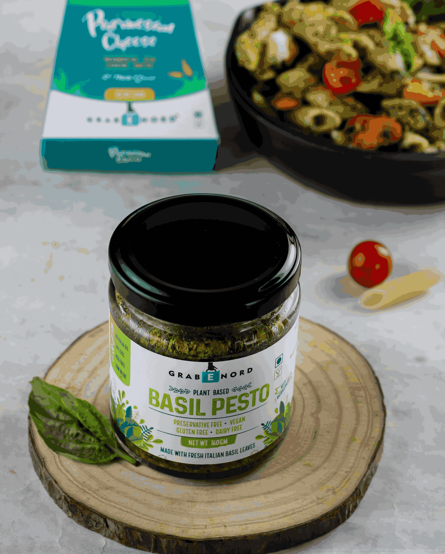 Grabenord Plant Based Basil Pesto ( Preservative Free ) 160g