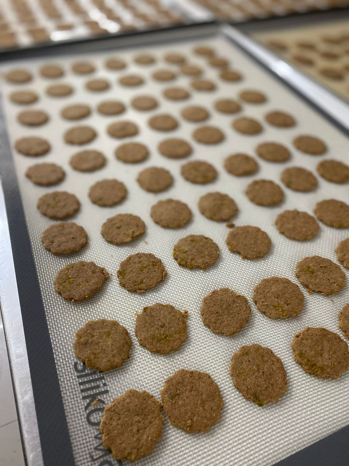 The Cinnamon Kitchen Lavender Lemon Butter Cookies (100g) - Gluten Free