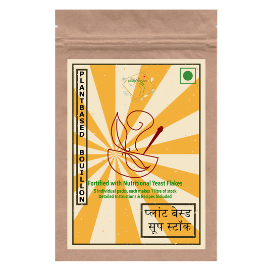 Alla's Posh Flavors Plant-Based Bouillon & Broth Powder (5 x 10g) 5L of Soup Stock