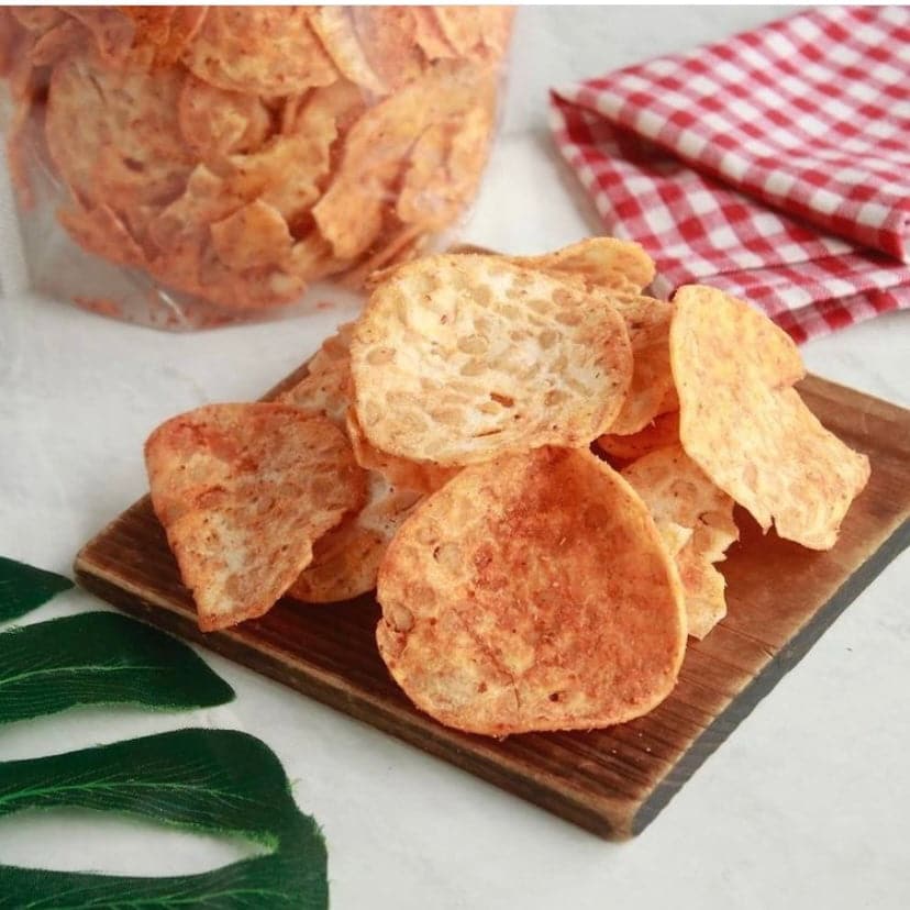 Tempeh Chennai| High Protein Tempeh Chips Soybean|Tempeh ( HIMALAYAN SALT & PEPPER FLAVOUR)(Soybean)