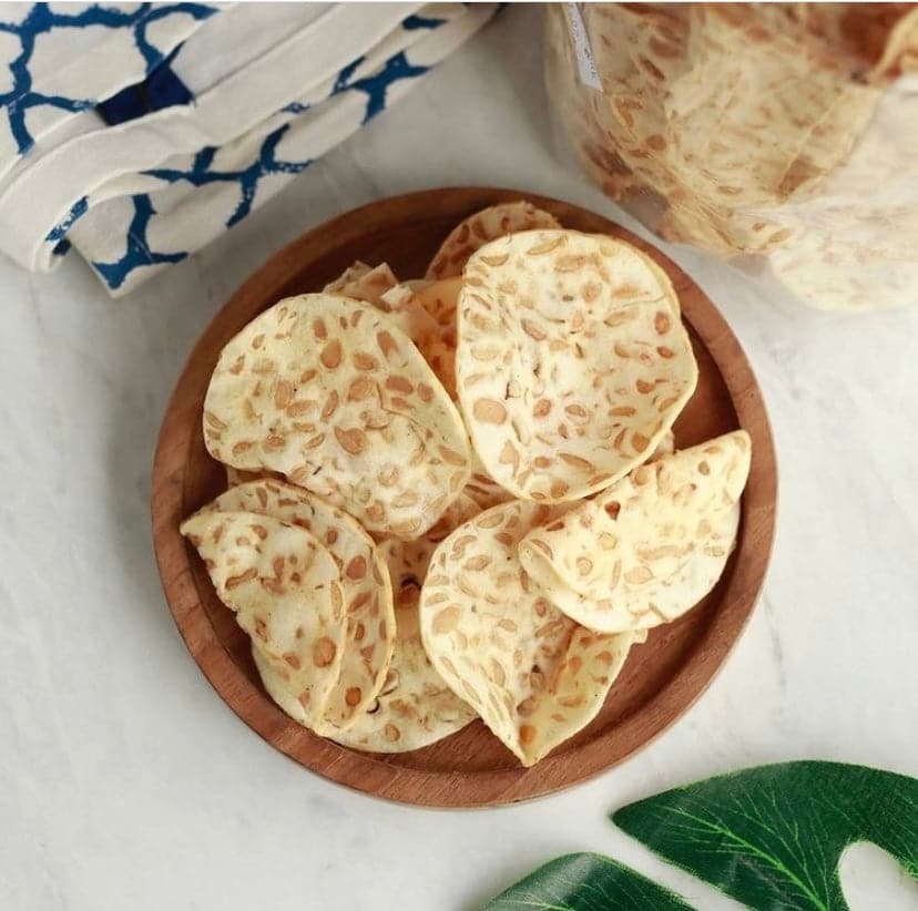 Tempeh Chennai|Tempeh Chips Soybean( PERI - PERI FLAVOUR) 120g