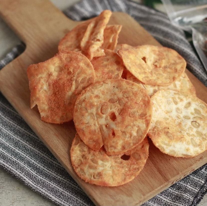 Tempeh Chennai|Tempeh Chips Soybean( PERI - PERI FLAVOUR) 120g
