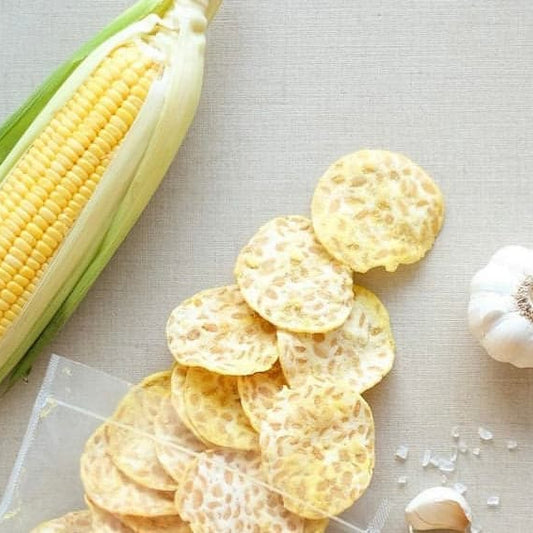 Tempeh Chips Soybean( ROASTED CORN FLAVOUR) 120g