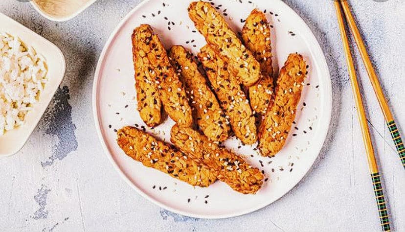 Tempeh Chennai Soybean Tempeh Black Sesame Seeds 200g Online India