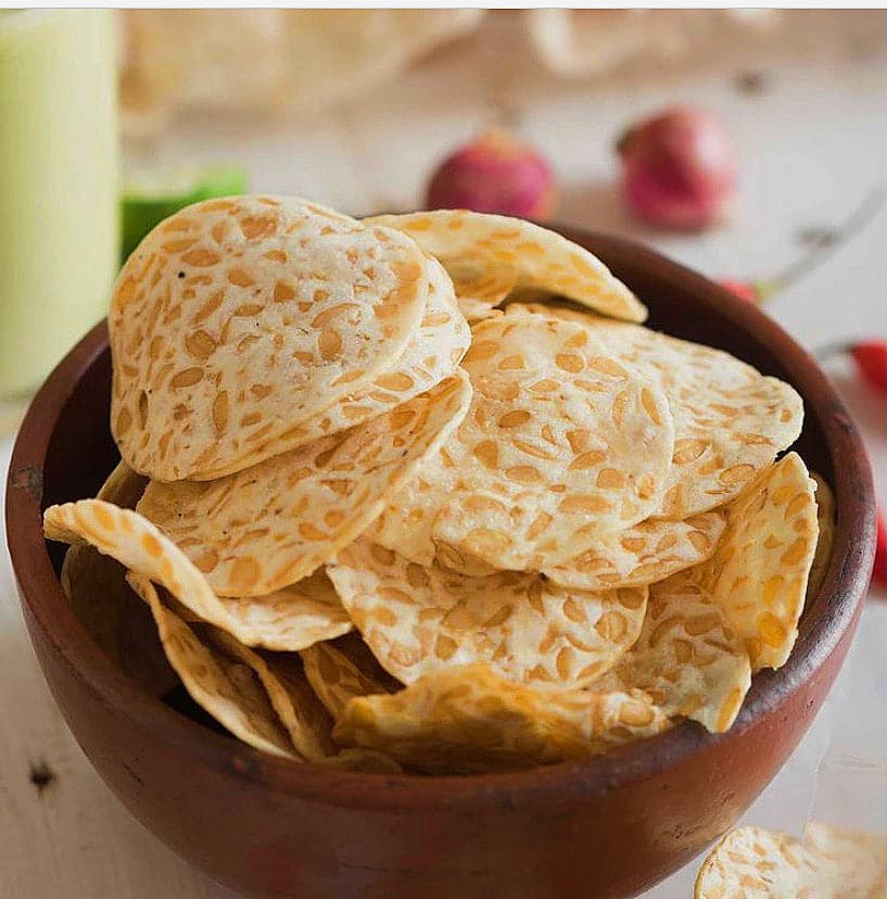 Tempeh Chennai|Tempeh Chips Soybean( PERI - PERI FLAVOUR) 120g
