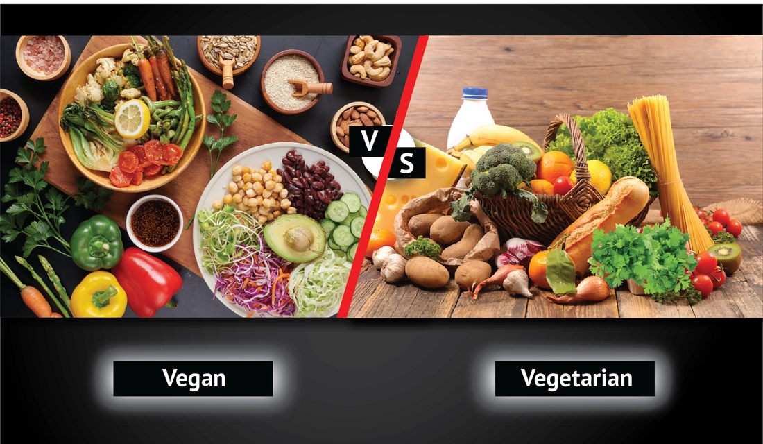 Vegan vs Vegetarian - Vegan Dukan
