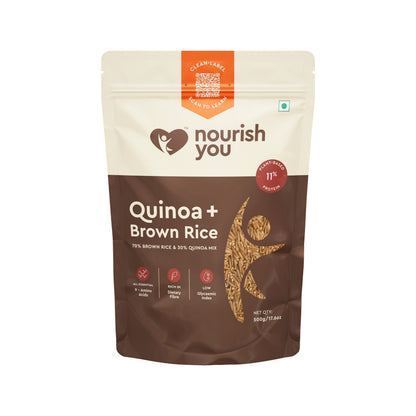 NOURISH YOU QUINOA WITH BROWN RICE MIX - 500G